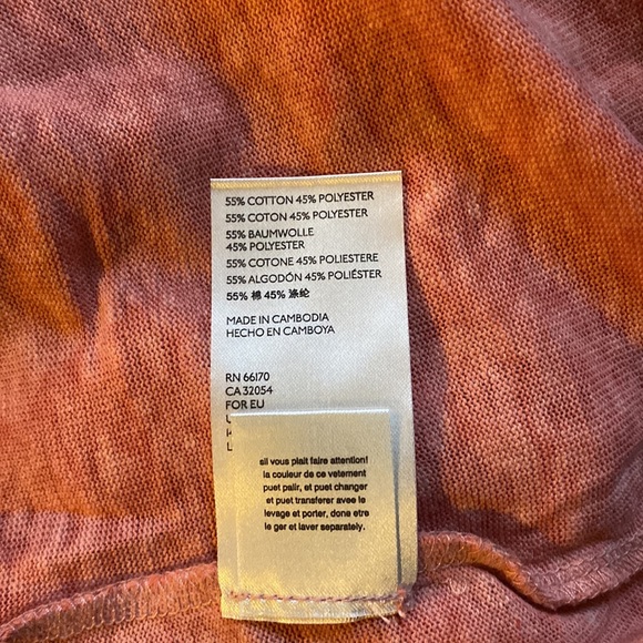 Free People | Kyoto Tee - Pretty Guava ~ NWT - Picture 8 of 11